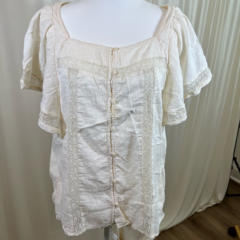 Off White Blouse